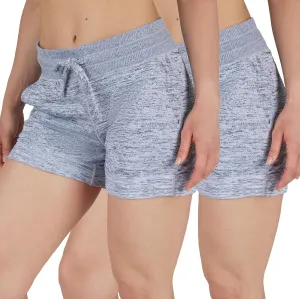 90 Degree By Reflex Womens Soft Sweat Shorts High Waisted Drawstring Lounge Shorts with Pockets