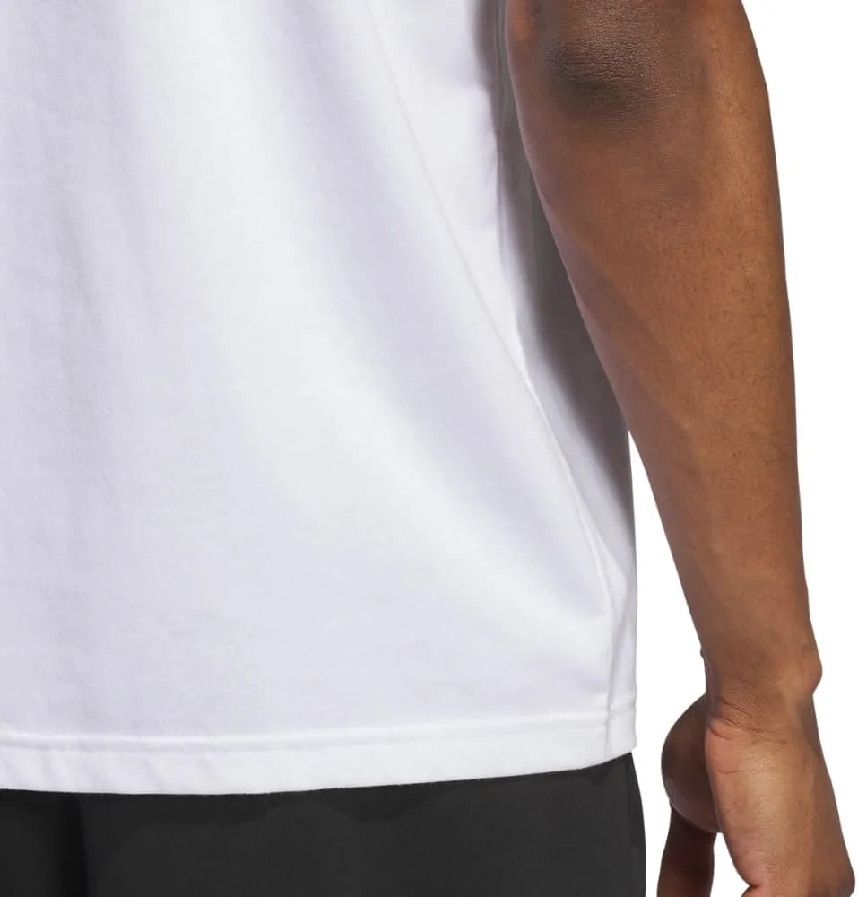adidas Men's Worldwide Hoops Logo Performance Graphic T-Shirt