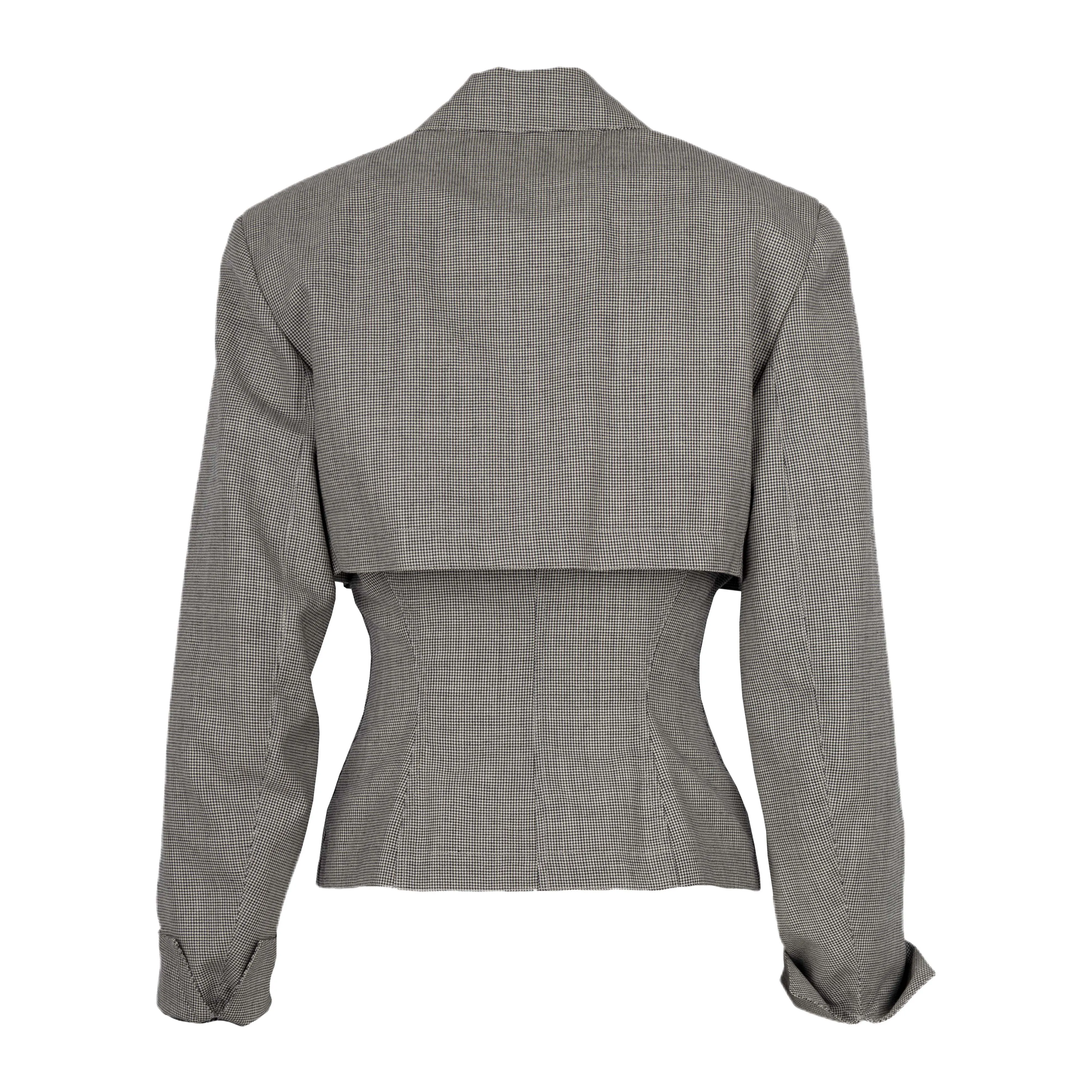 Alaïa Micro Houndstooth Suit & Pleated Skirt - '80s