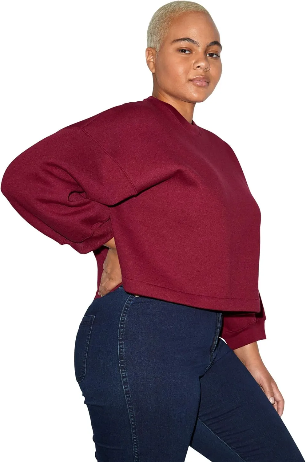 American Apparel Women's Flex 3/4 Balloon Sleeve Top