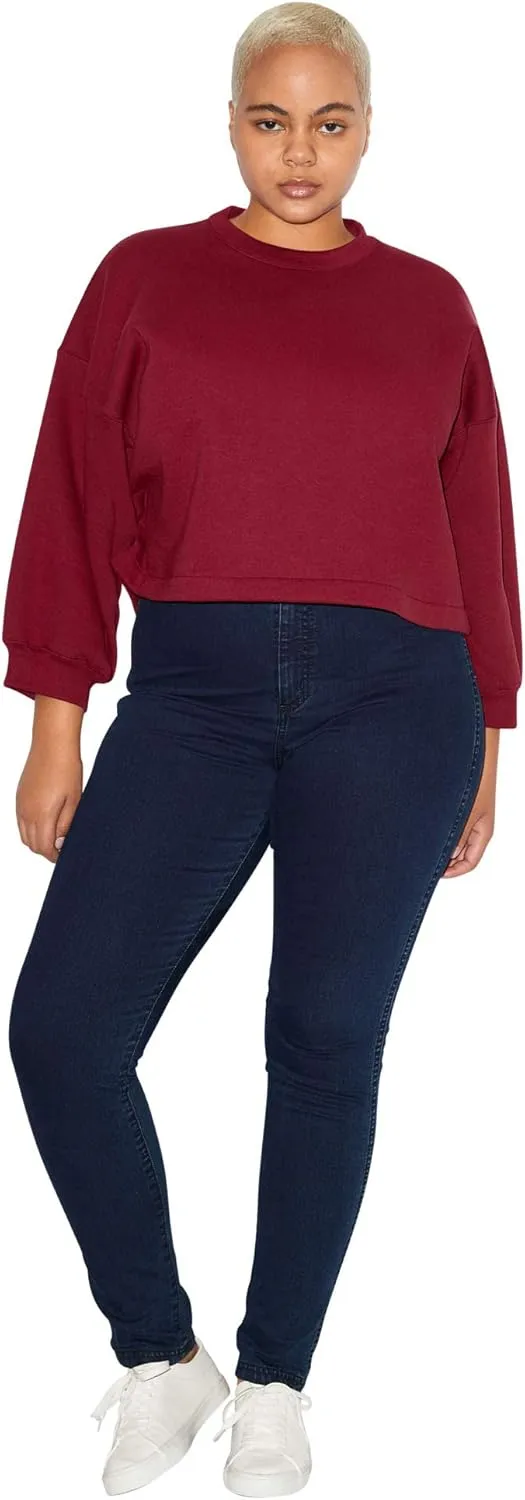 American Apparel Women's Flex 3/4 Balloon Sleeve Top