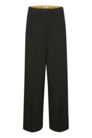 Black Wide Leg Trousers