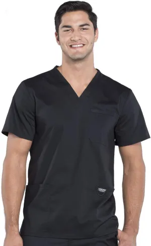 Cherokee V- Neck Men's Scrubs Top with Pockets WW670