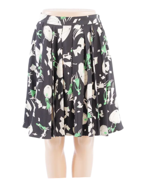 CHRISTIAN DIOR SILK MINI SKIRT