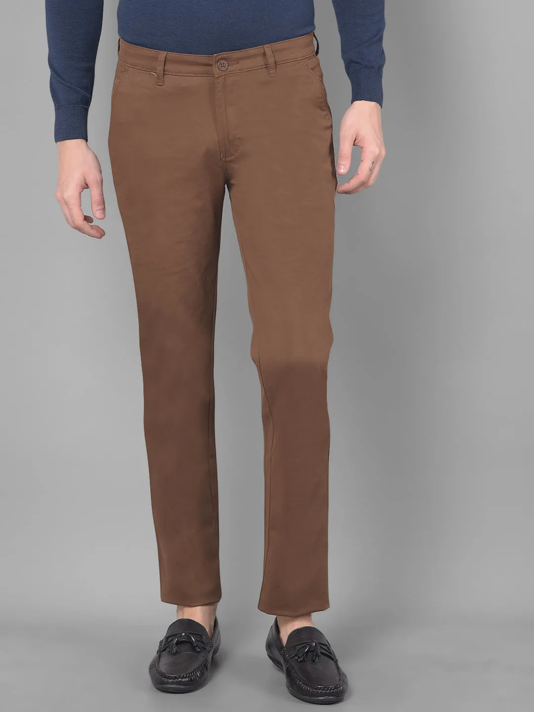COBB BROWN SLIM FIT CHINOS