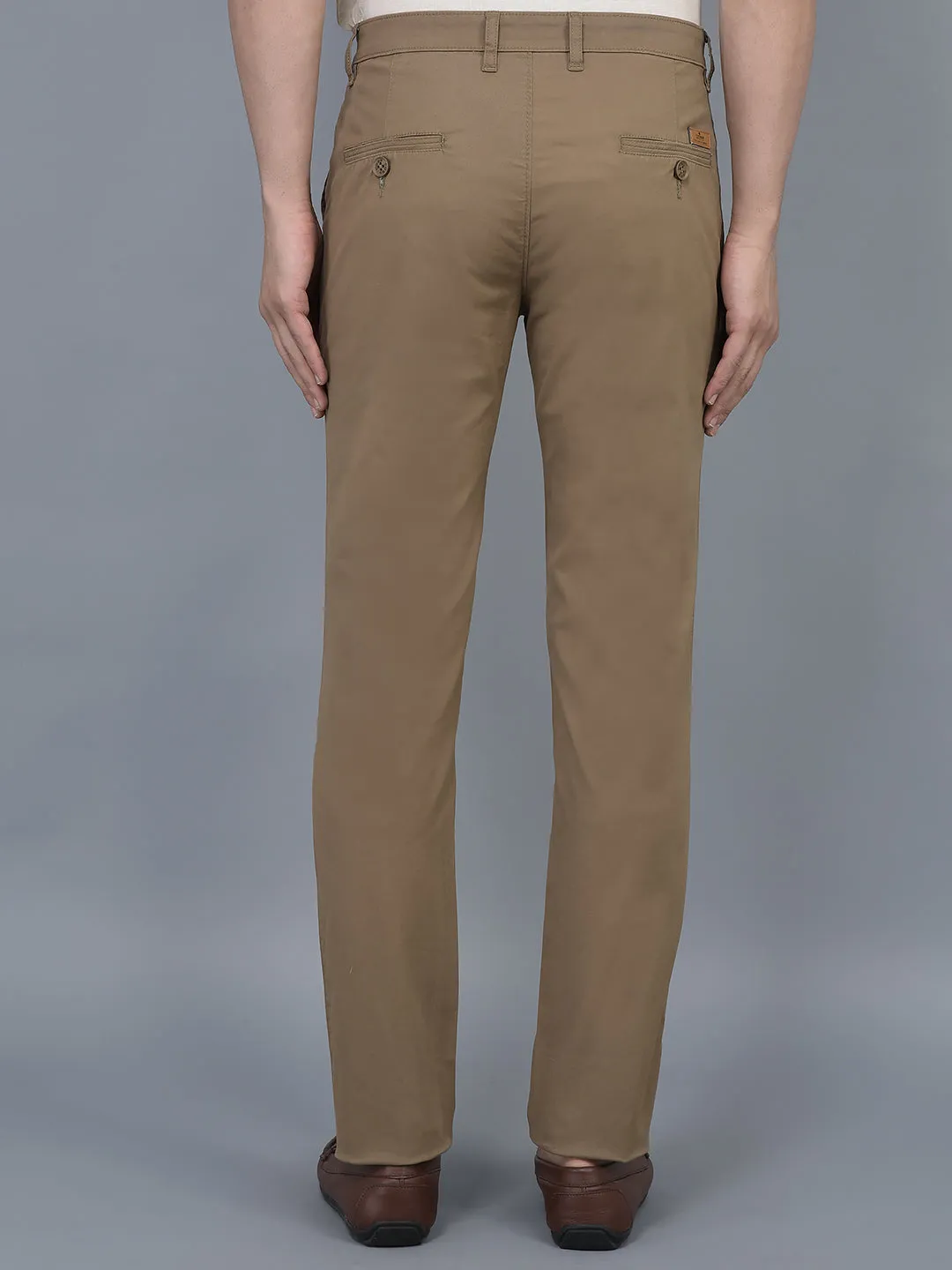 Cobb Khaki Slim Fit Chinos