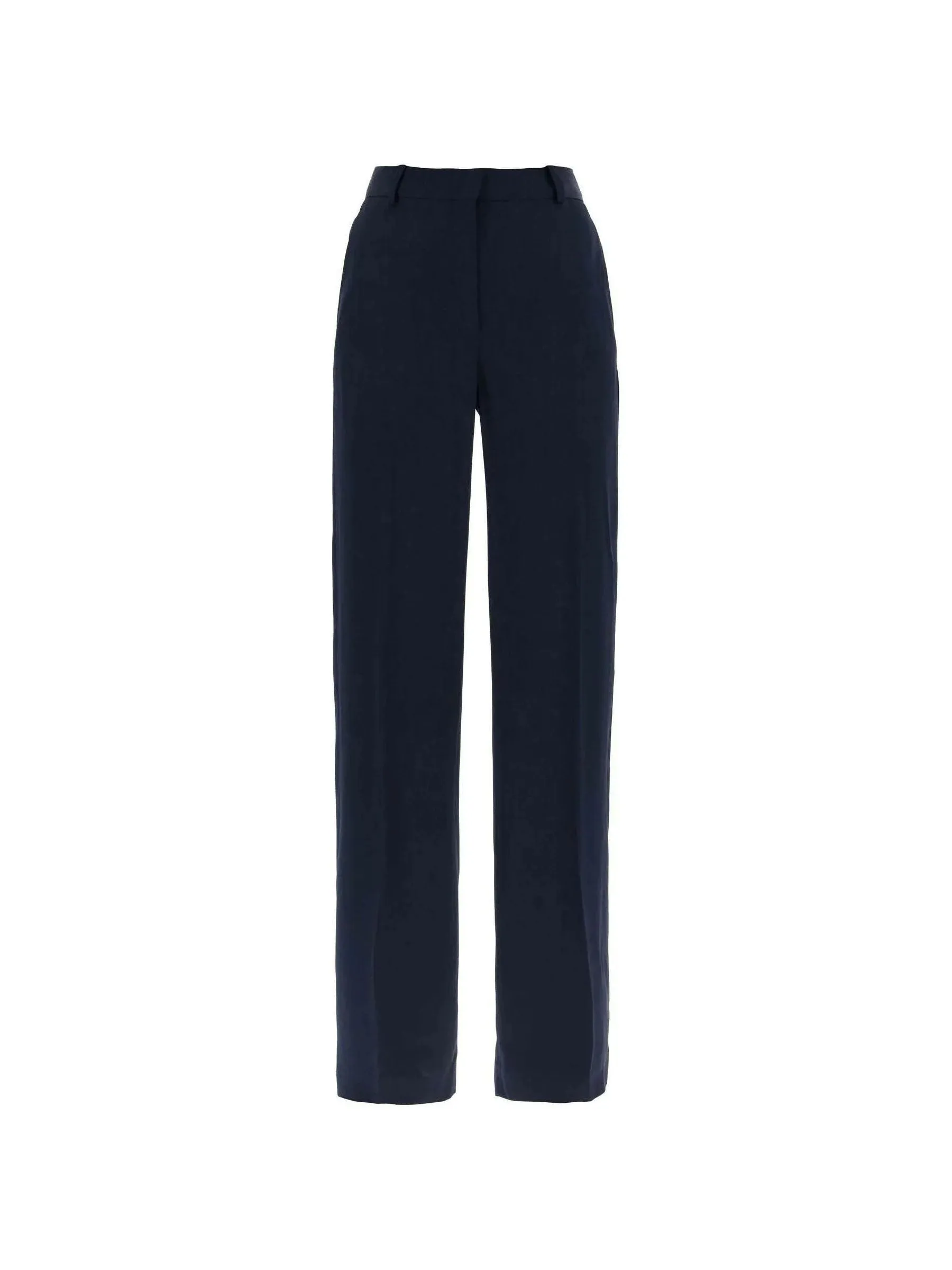 Crepe Wide Leg Pants