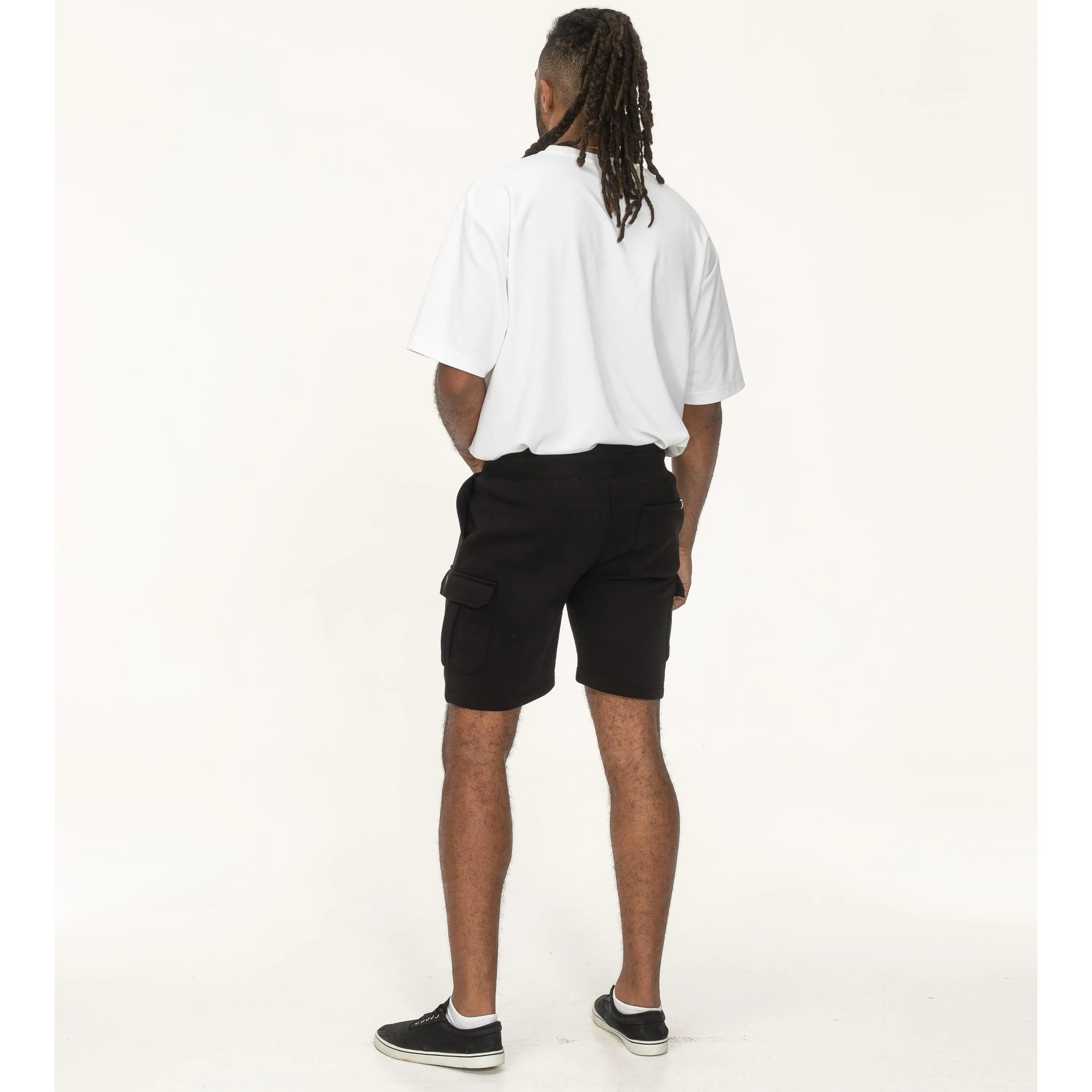D555 Mens Wigan Big & Tall Fleece Cargo Shorts