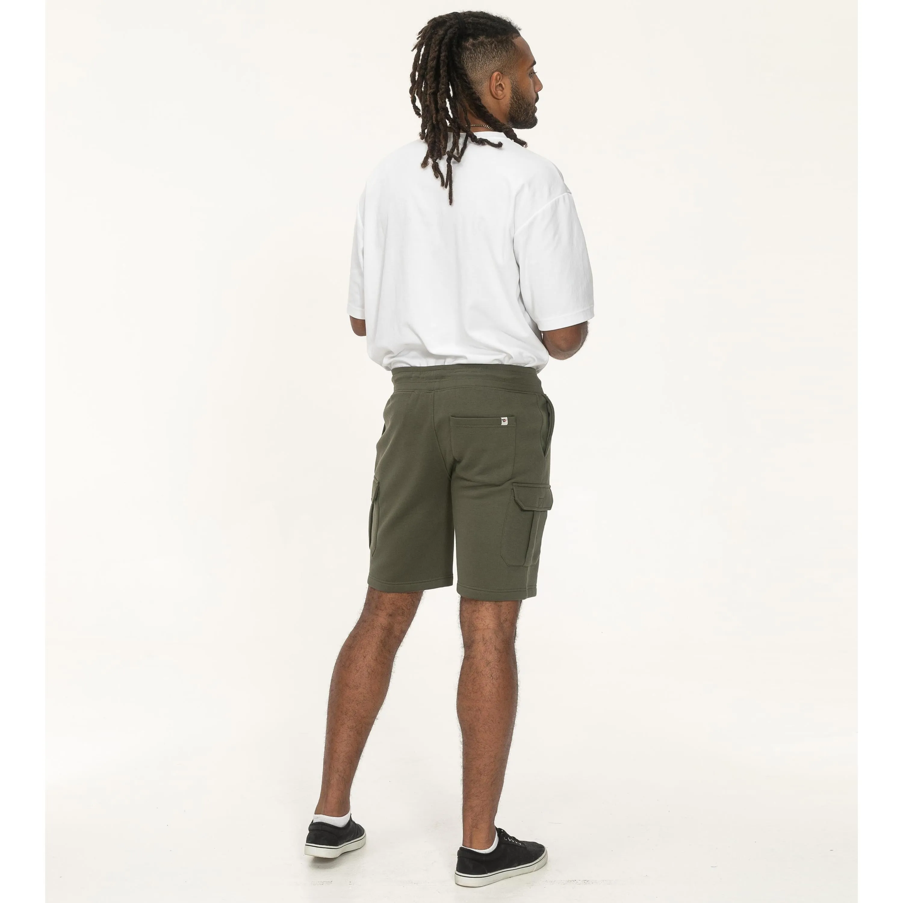D555 Mens Wigan Big & Tall Fleece Cargo Shorts