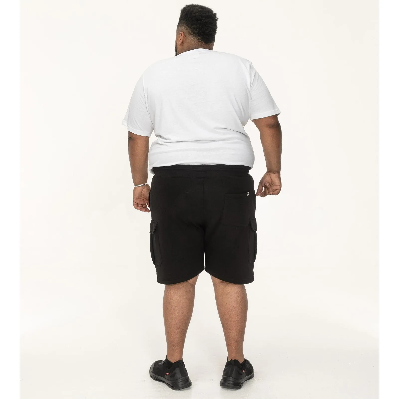 D555 Mens Wigan Big & Tall Fleece Cargo Shorts