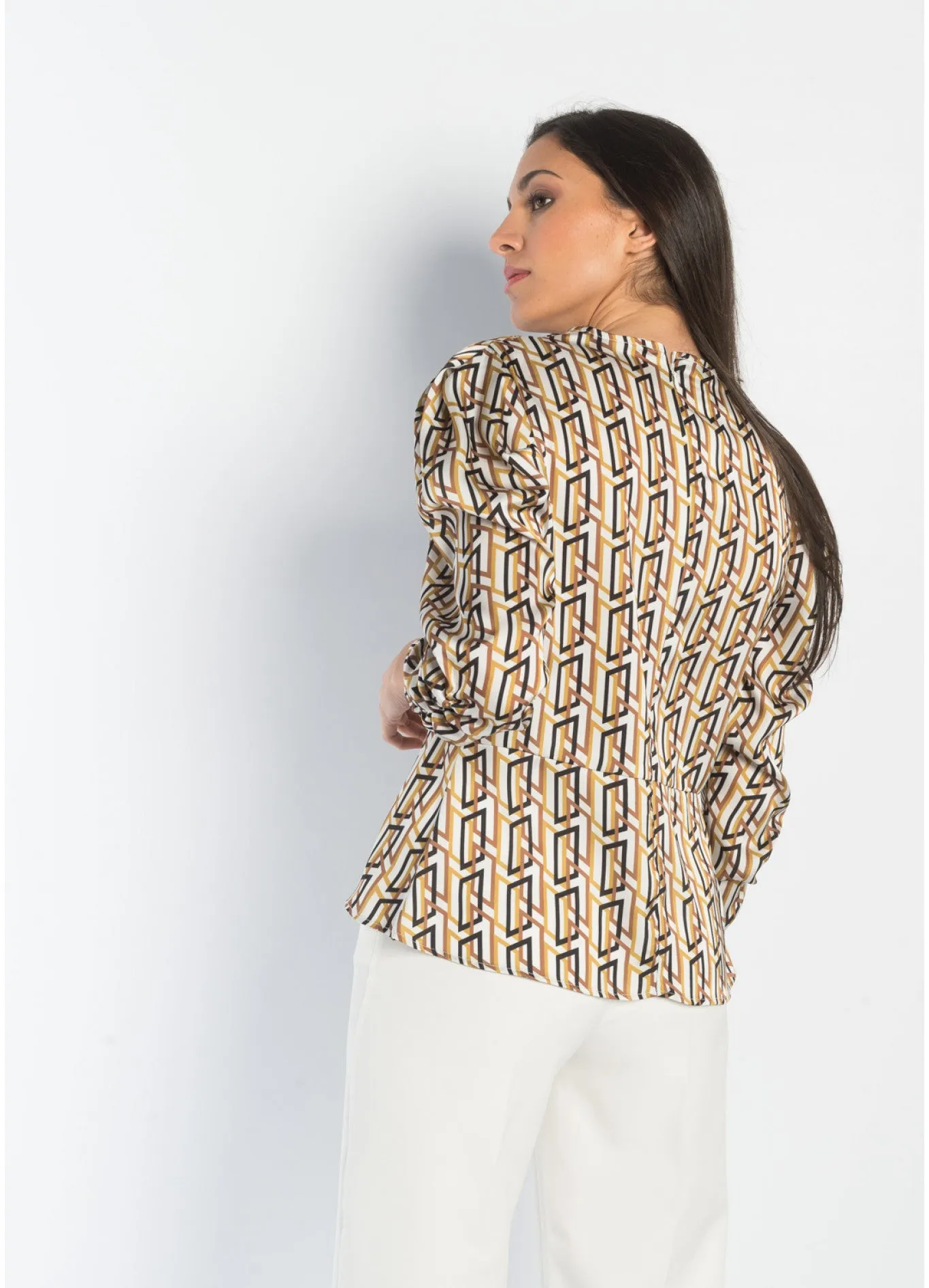 Dior Geometric Print Top
