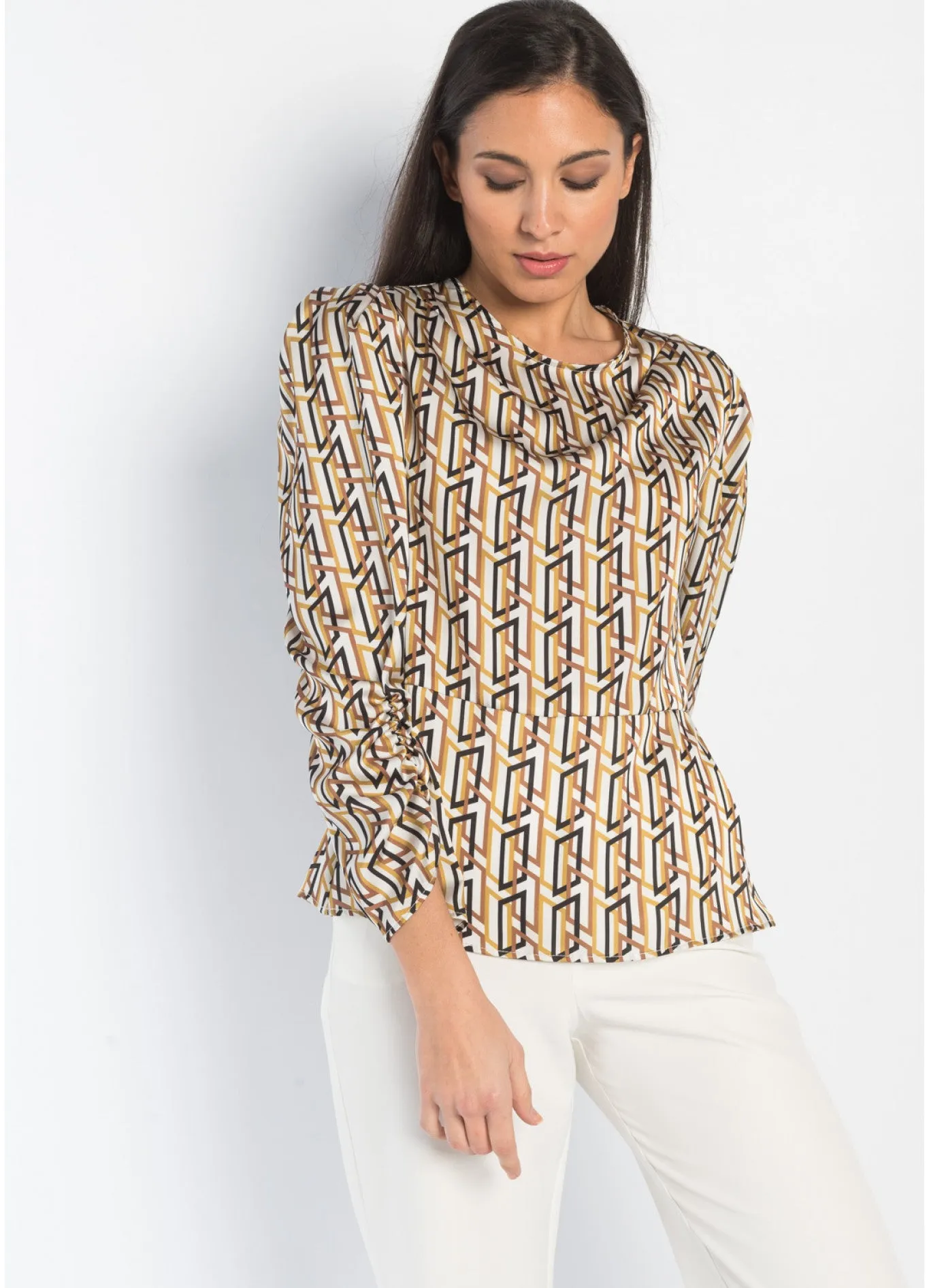 Dior Geometric Print Top