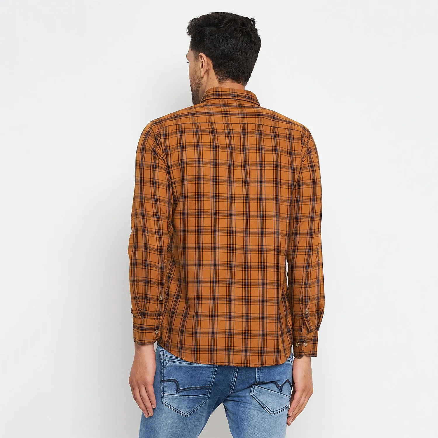 Duke Stardust Men Full Sleeve Cotton Shirts (SD8CKTDQ)