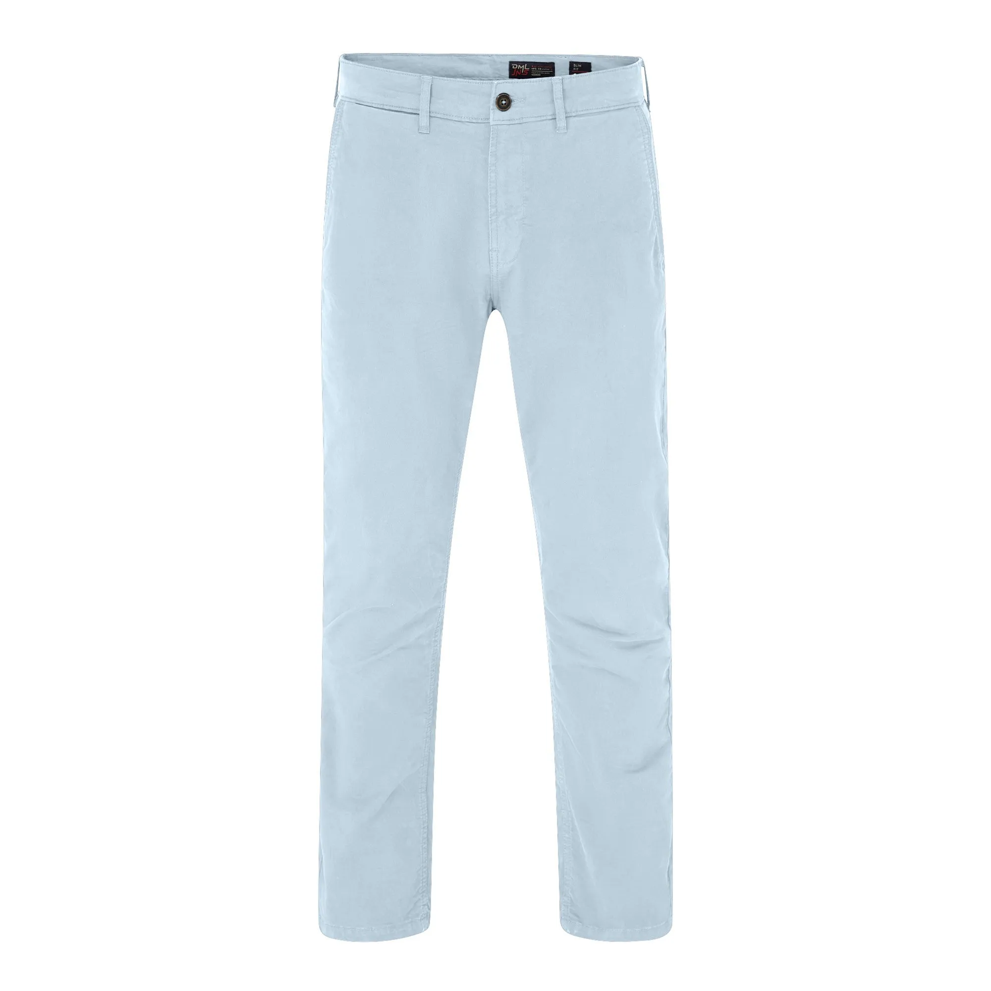 Echo slim chino trouser in Sky Blue