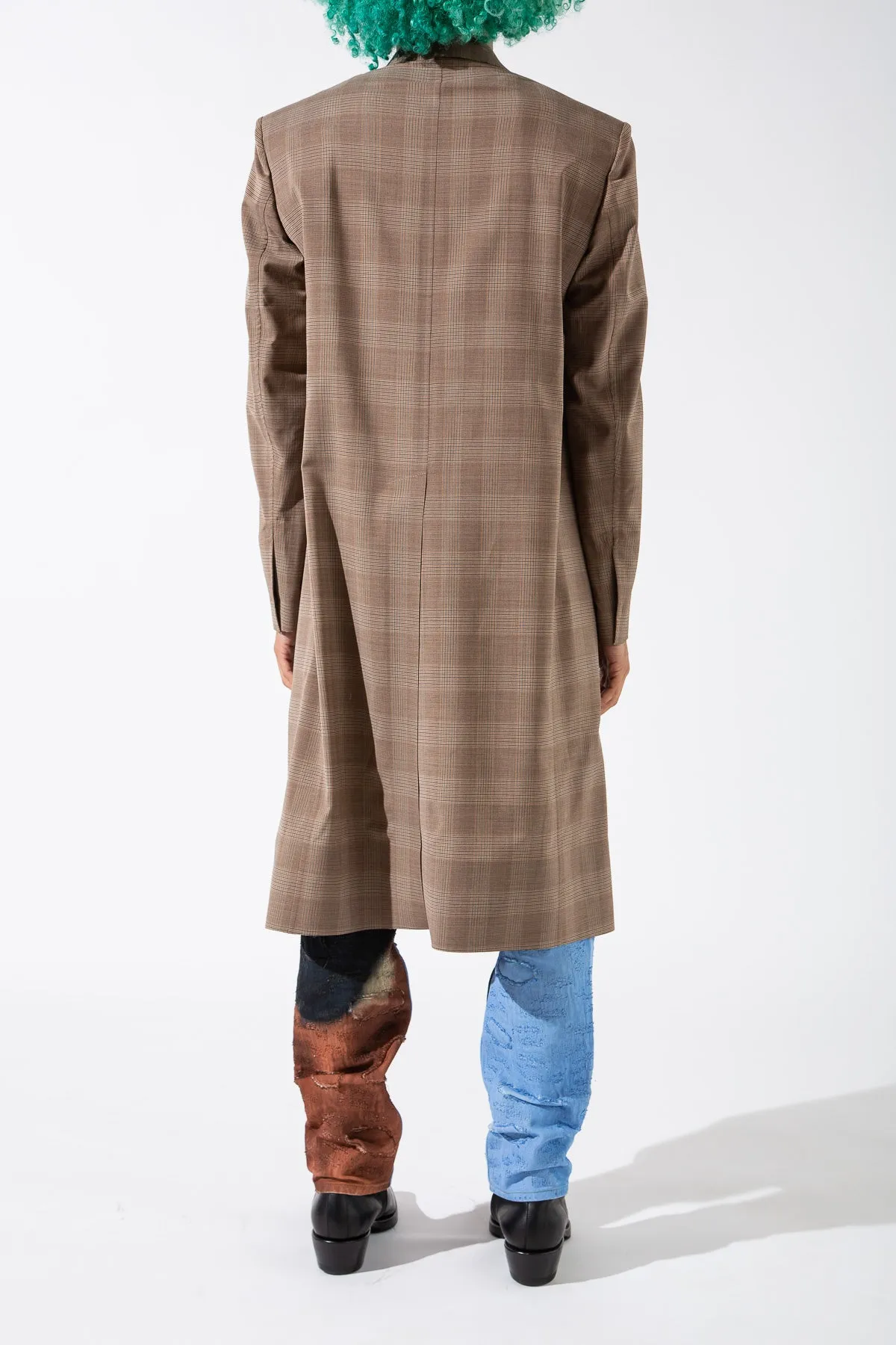 GIVENCHY | OVERLAY COLLAR COAT