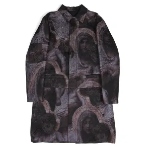Givenchy Silk Virgin Mary Coat Size 48