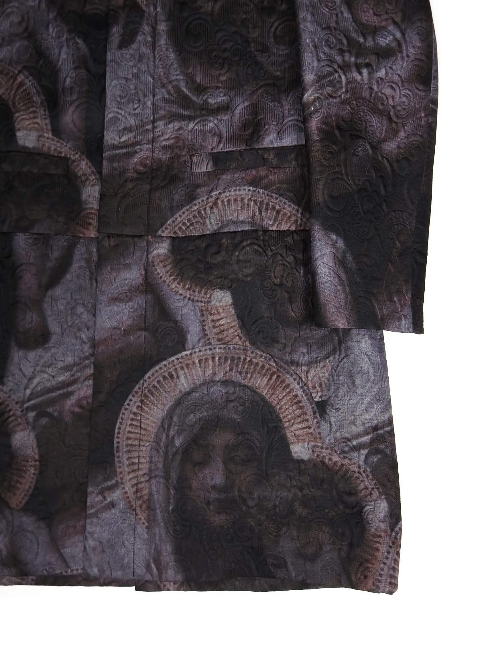 Givenchy Silk Virgin Mary Coat Size 48