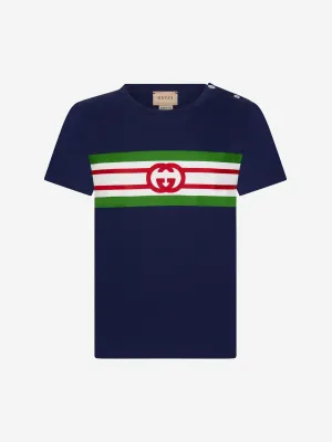 Gucci Baby Boys Cotton Jersey Logo T-Shirt