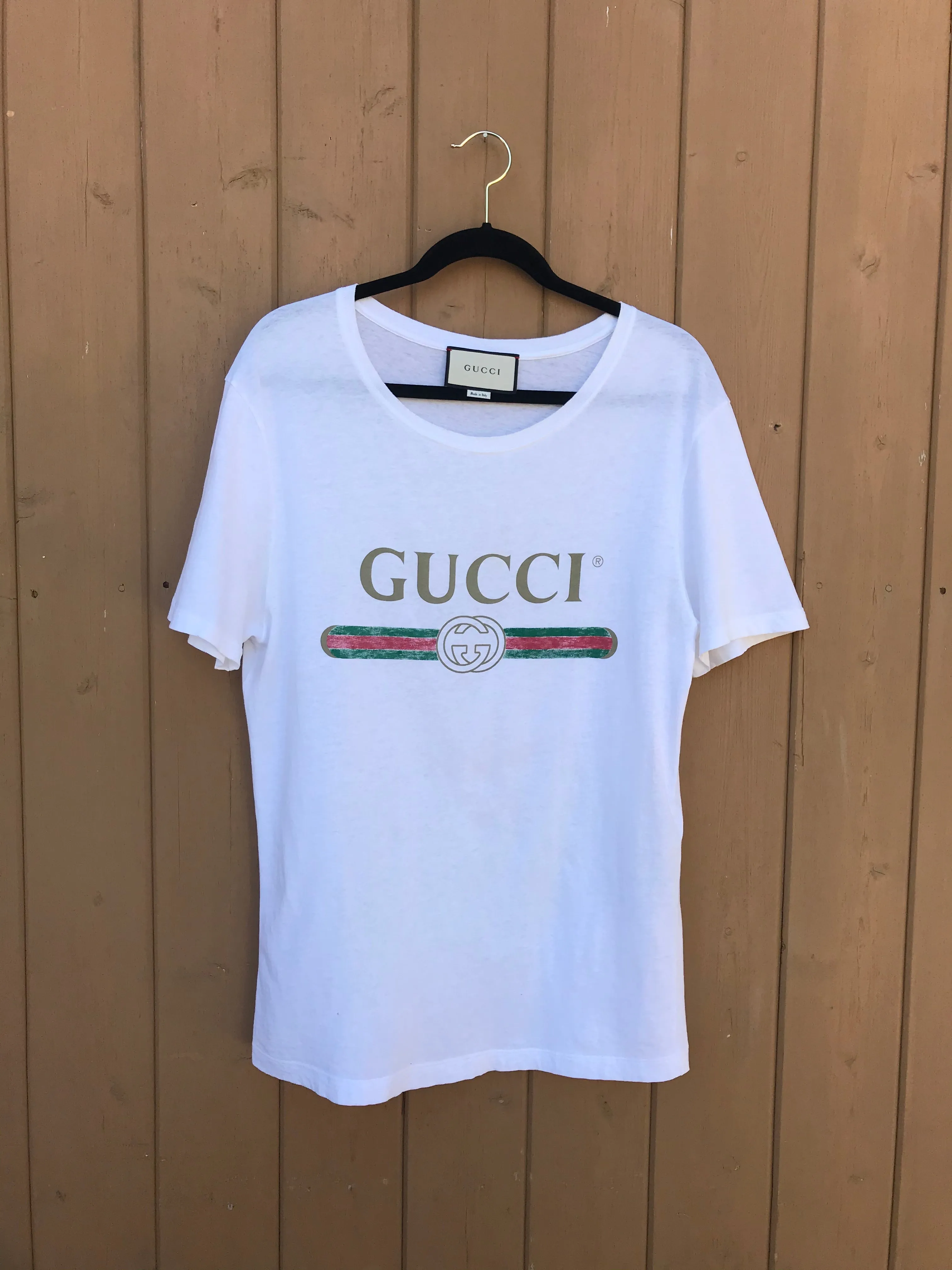 GUCCI Oversized Logo T-Shirt