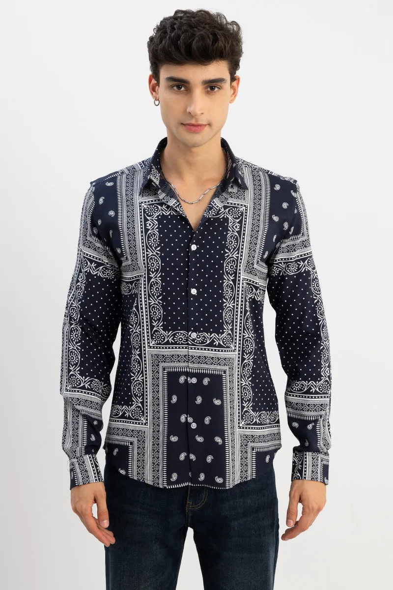 Kalakari Navy Shirt