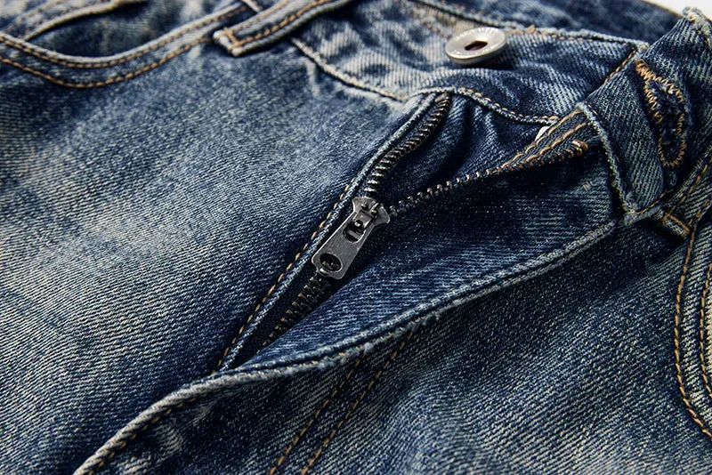 KSTUN Baggy Pants Men Wide Leg Jeans Loose Casual Streetwear Men's Trousers Light Blue Denim Clothes Jeans For Men Big Size 40