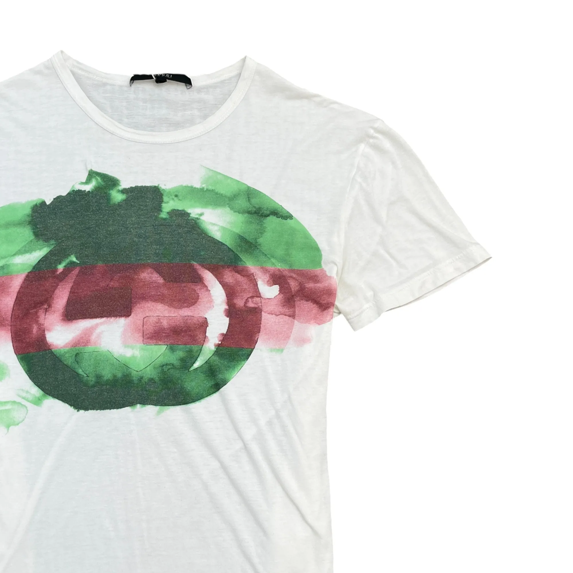 Men's Logo T-Shirt White Size S