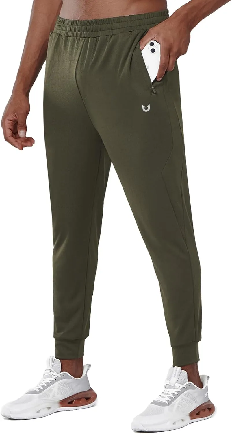 NORTHYARD Men's Athletic Running Joggers Lightweight Workout Gym Pants Jogging Pants Mesh Sweatpants