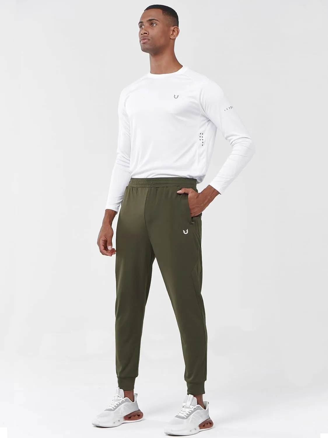 NORTHYARD Men's Athletic Running Joggers Lightweight Workout Gym Pants Jogging Pants Mesh Sweatpants