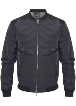 Peter Werth Mens Author Charcoal Bomber Jacket