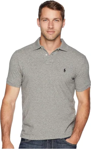 Polo Ralph Lauren Men's Custom Slim Fit Iconic Mesh Polo