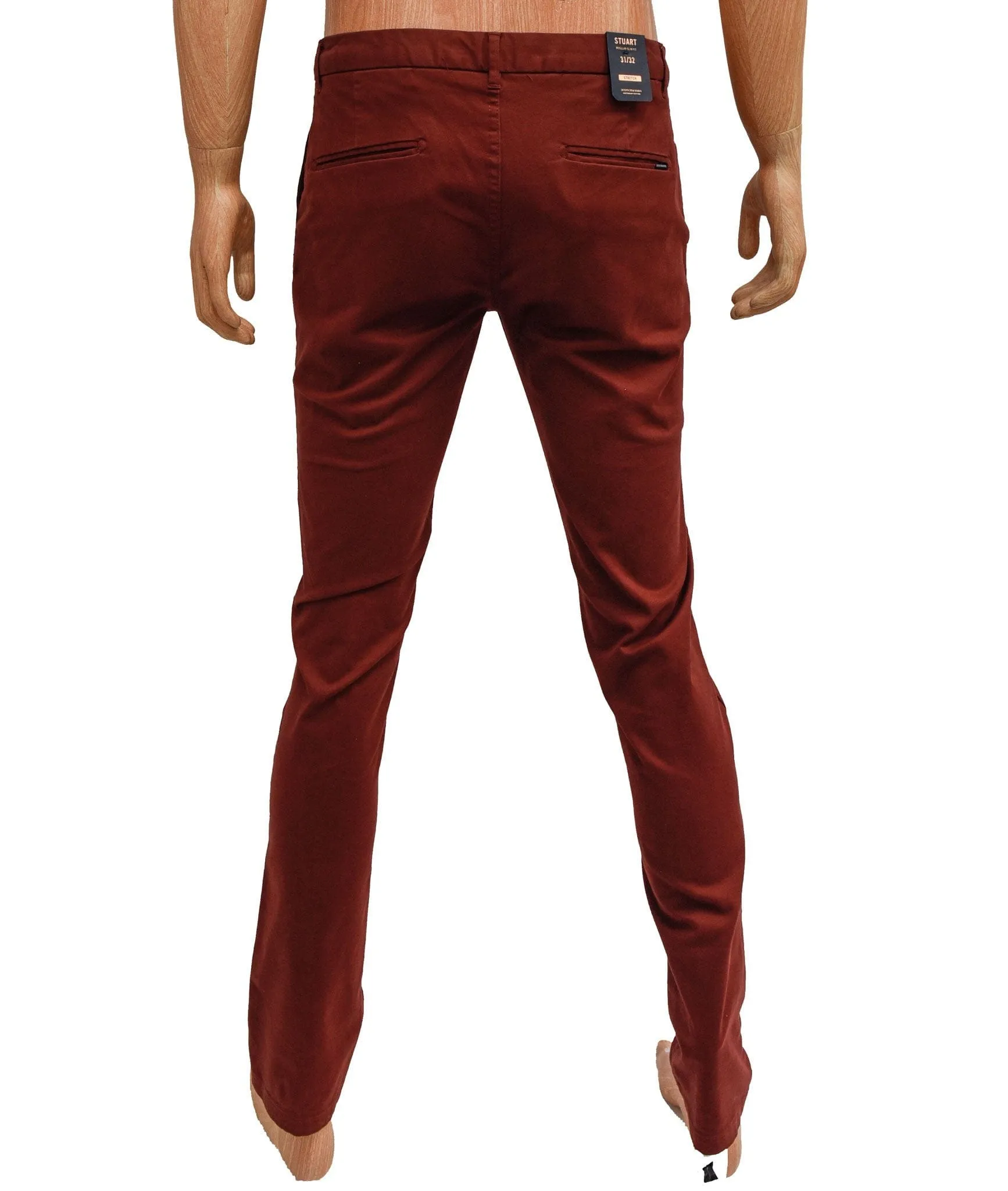Regular Slim Fit Trousers