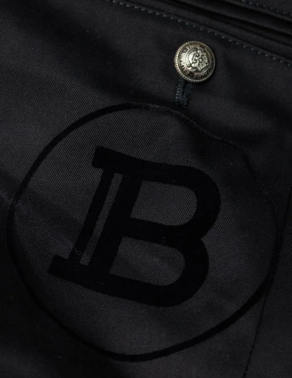Slim Fit Monogram Chinos