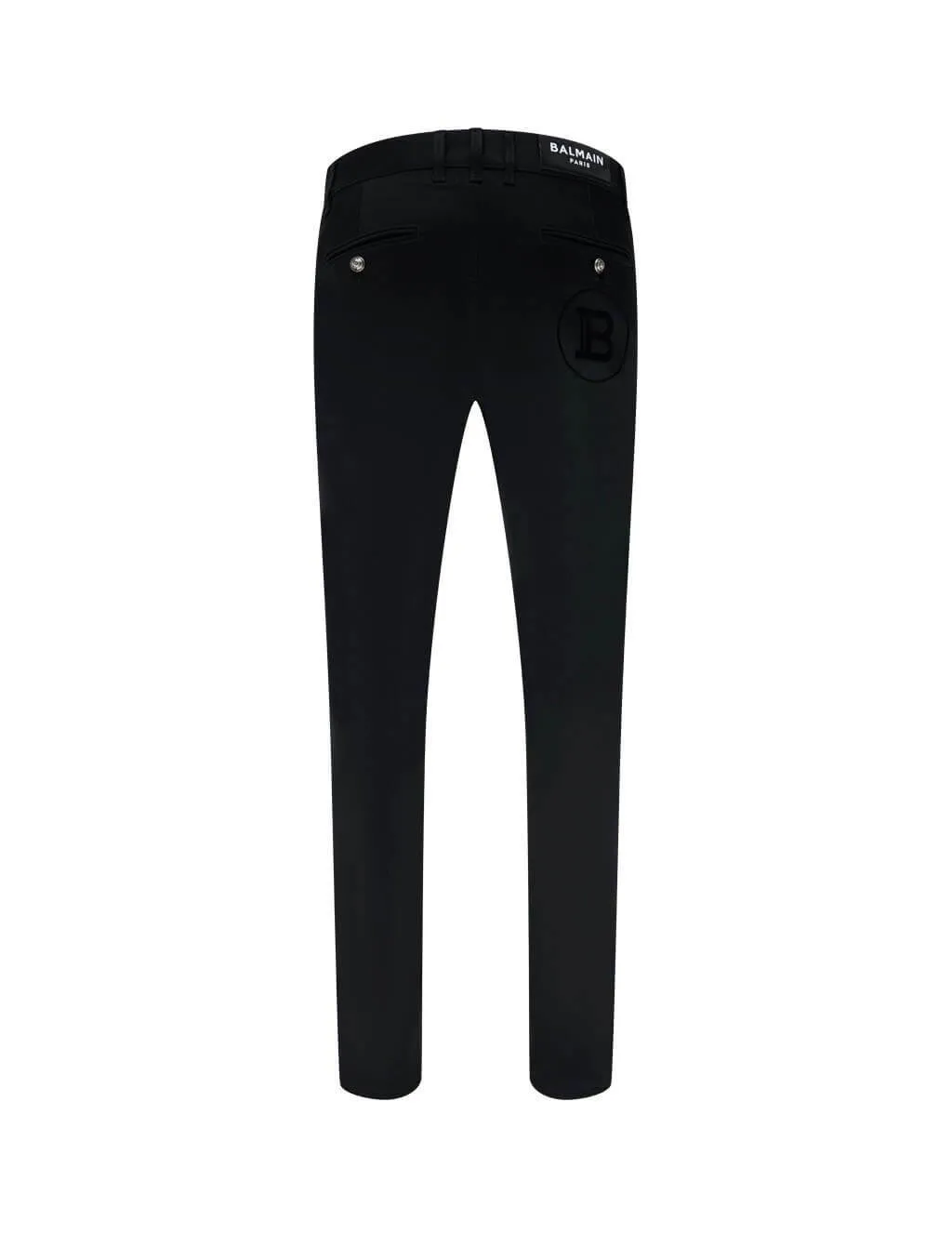 Slim Fit Monogram Chinos