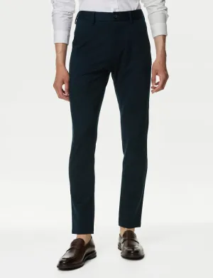 Slim Fit Stretch Ponte Chinos
