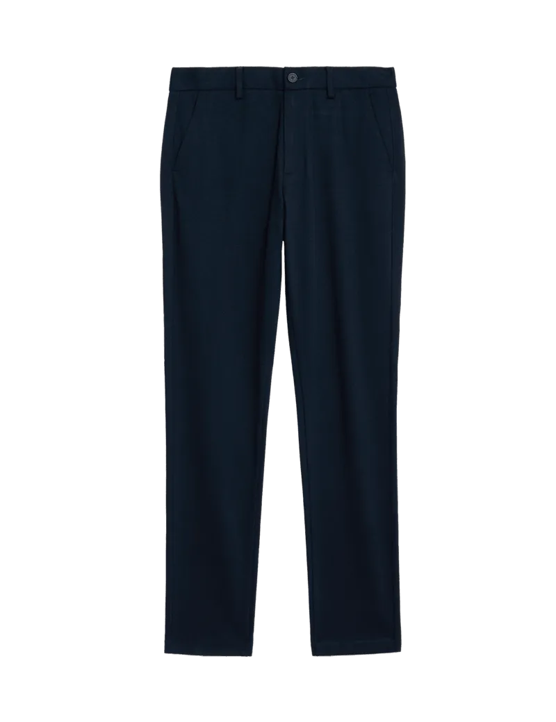 Slim Fit Stretch Ponte Chinos