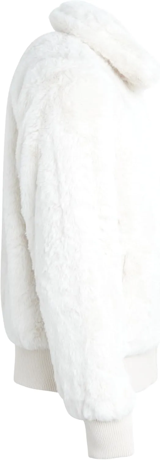 URBAN REPUBLIC Girls' Winter Coat - Zip Up Warm Plush Faux Fur Teddy Dress Coat and Bomber Jacket for Girls (Sizes: 4-16)