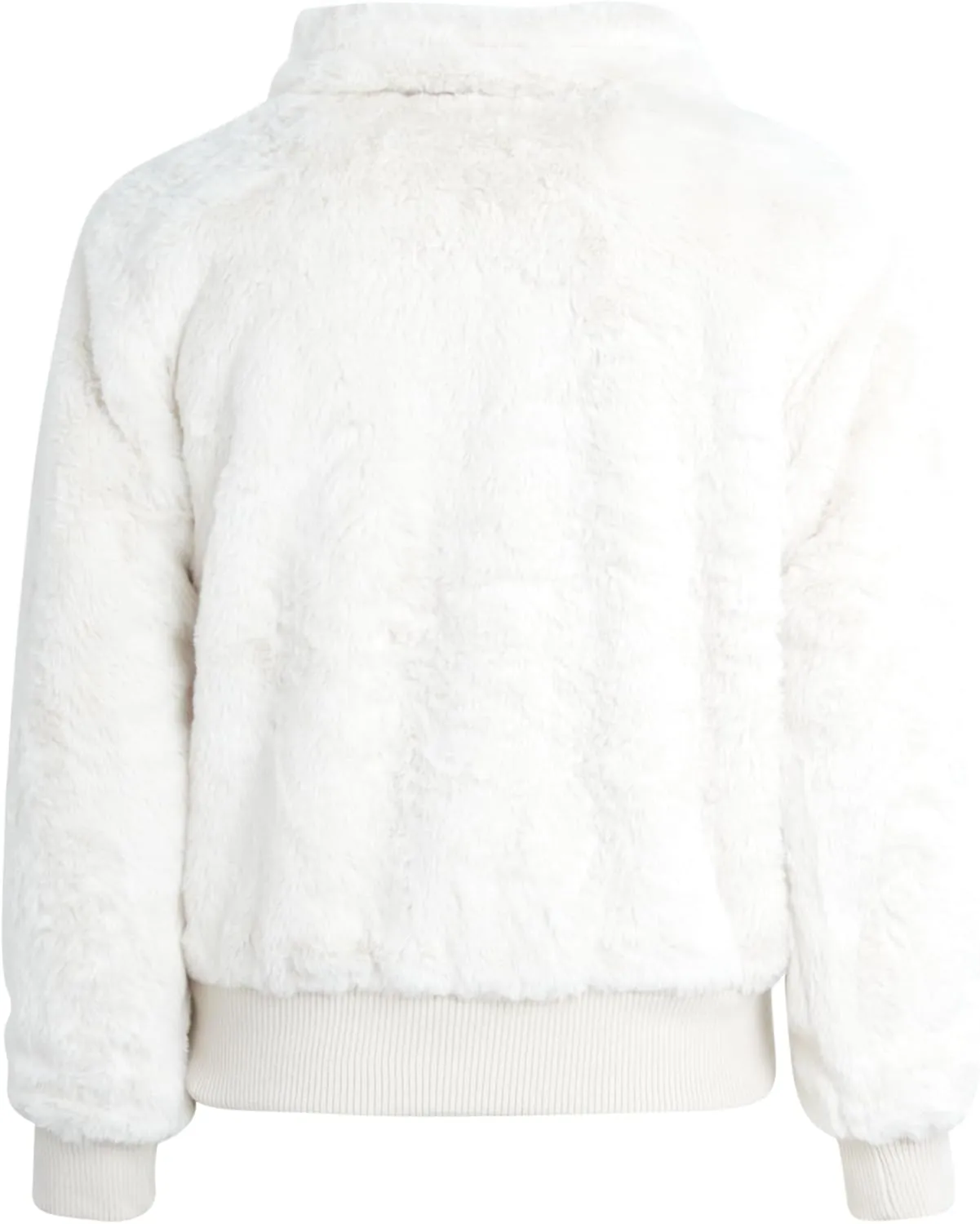 URBAN REPUBLIC Girls' Winter Coat - Zip Up Warm Plush Faux Fur Teddy Dress Coat and Bomber Jacket for Girls (Sizes: 4-16)