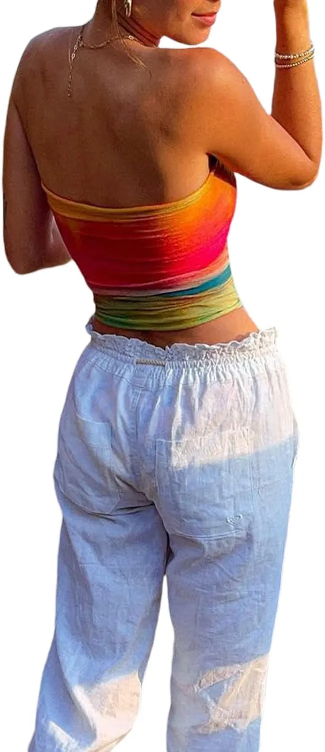 Women Y2k Tube Top