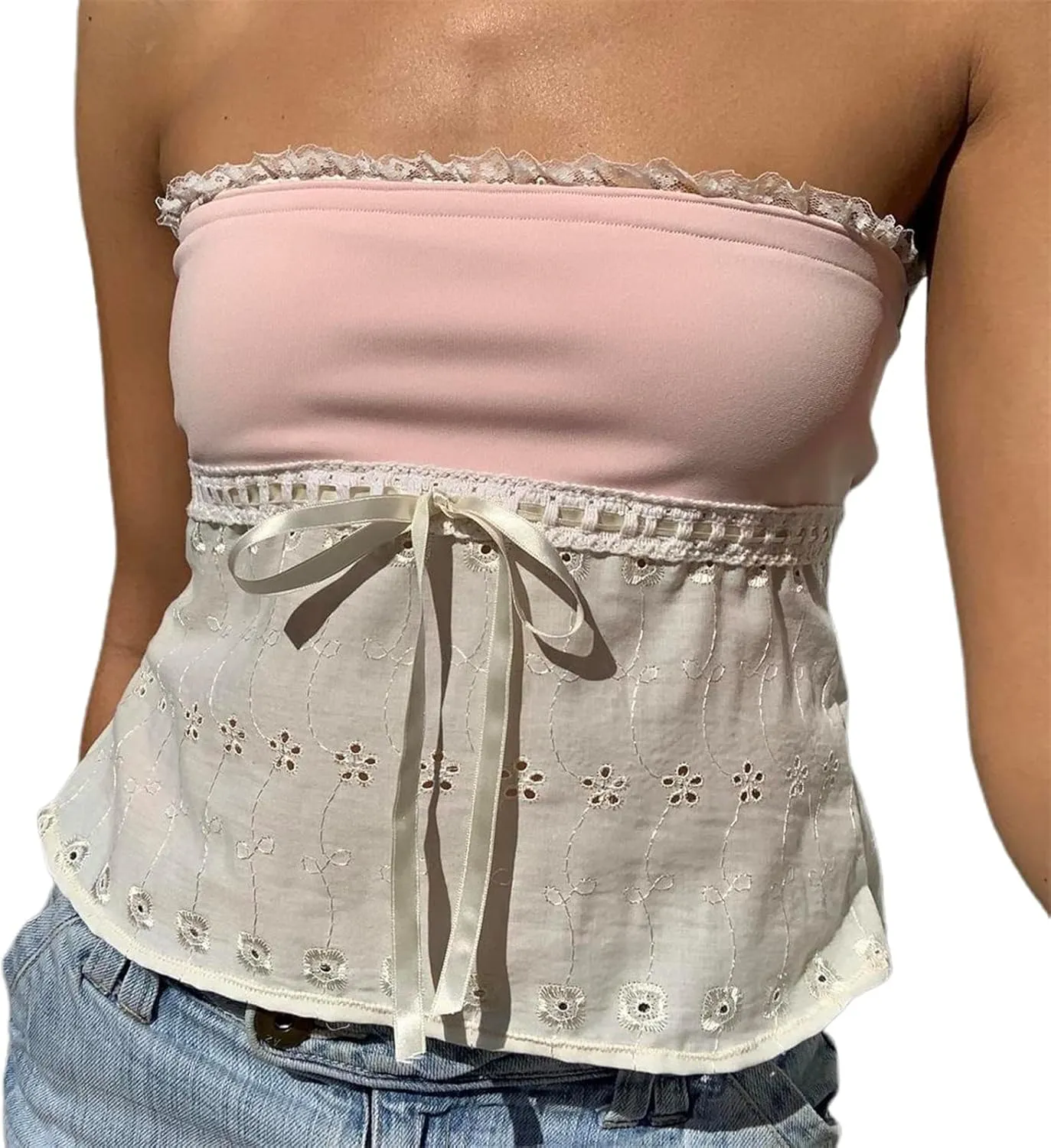 Women Y2k Tube Top